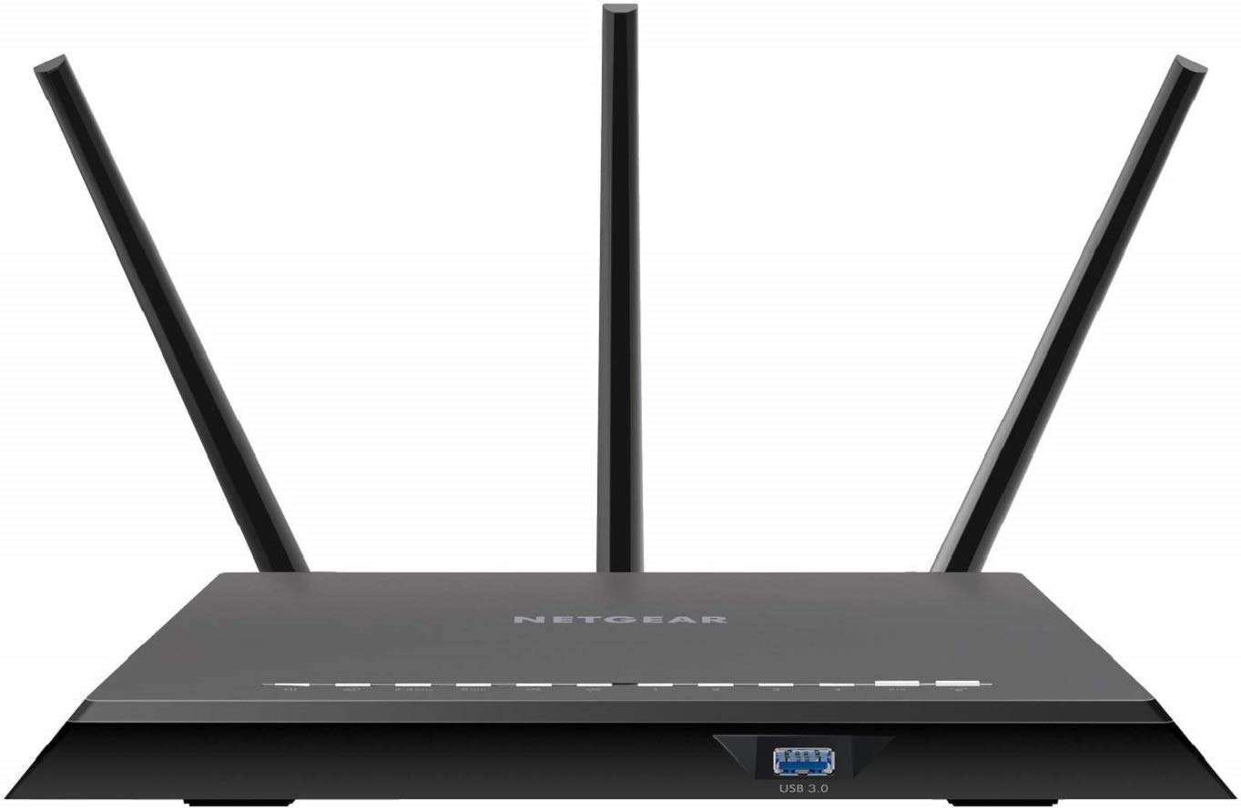 NETGEAR Nighthawk AC1900 Dual Band WiFi Router, Gigabit Router, Open Source Support, Circle with Disney Smart Parental Controls, Compatible with Amazon Alexa (R7000) (Certified Refurbished)