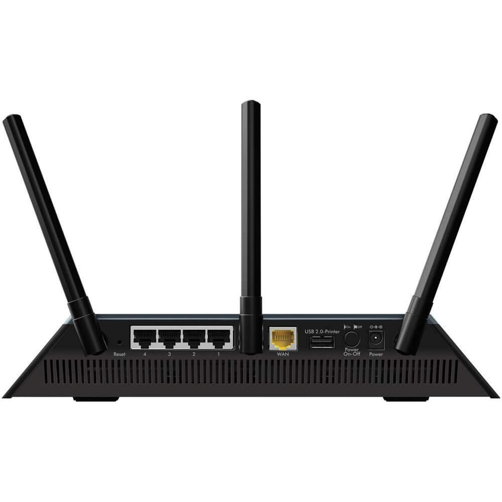 Netgear R6400 AC1750 Smart Wi-Fi Router (R6400-100NAS) Black - New (Renewed)