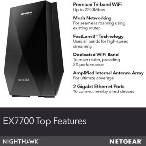 WIFI NETGEAR NIGHTHAWK X6 AC2200 (Renewed)