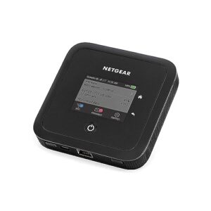 NETGEAR Nighthawk M5 5G Hotspot with WiFi 6 (MR5200) Ultrafast Router | Works Best with AT&T and T-Mobile | Connects Up to 32 Devices | Secure Wireless Network Anywhere