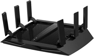 netgear r7900p-100nas nighthawk x6 ac3000 dual band smart wifi router, gigabit ethernet, compatible with amazon echo/alexa