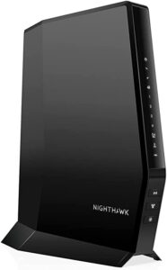 netgear nighthawk cax30s - 100nas ax2700 wi-fi 6 cable modem router - compatible with xfinity, spectrum, and cox, (up to 2.7gbps) docsis 3.1- renewed