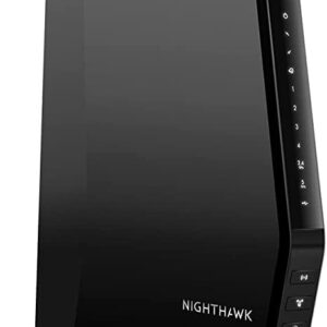 NETGEAR Nighthawk CAX30S - 100NAS AX2700 Wi-Fi 6 Cable Modem Router - Compatible with Xfinity, Spectrum, and Cox, (Up to 2.7Gbps) DOCSIS 3.1- Renewed