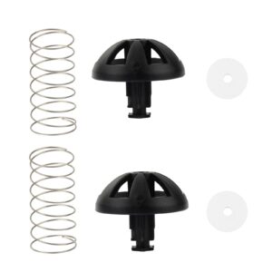 coffee machine brew basket bottom spring loaded stopper kits replacement brew basket for hamilton beach coffee makers -fit models 990117900 990237500 (2 pcs)