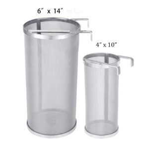 Hop Spider 300 Micron Mesh Stainless Steel Hop Filter Strainer for Home Beer Brewing Kettle