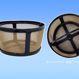 GOLDTONE Reusable Coffee Filter fits KEURIG Essentials and K-Duo Coffee Makers and Brewers w/Scoop