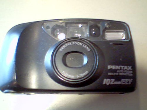 Asahi Opt. Co., Ltd. Asahi Pentax IQZoom EZY 35mm Film Camera W/Pentax Zoom Lens F=38mm~f=70mm Camera (Black Color)