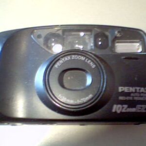 Asahi Opt. Co., Ltd. Asahi Pentax IQZoom EZY 35mm Film Camera W/Pentax Zoom Lens F=38mm~f=70mm Camera (Black Color)