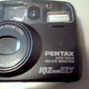 Asahi Opt. Co., Ltd. Asahi Pentax IQZoom EZY 35mm Film Camera W/Pentax Zoom Lens F=38mm~f=70mm Camera (Black Color)