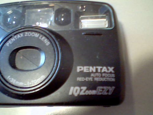 Asahi Opt. Co., Ltd. Asahi Pentax IQZoom EZY 35mm Film Camera W/Pentax Zoom Lens F=38mm~f=70mm Camera (Black Color)