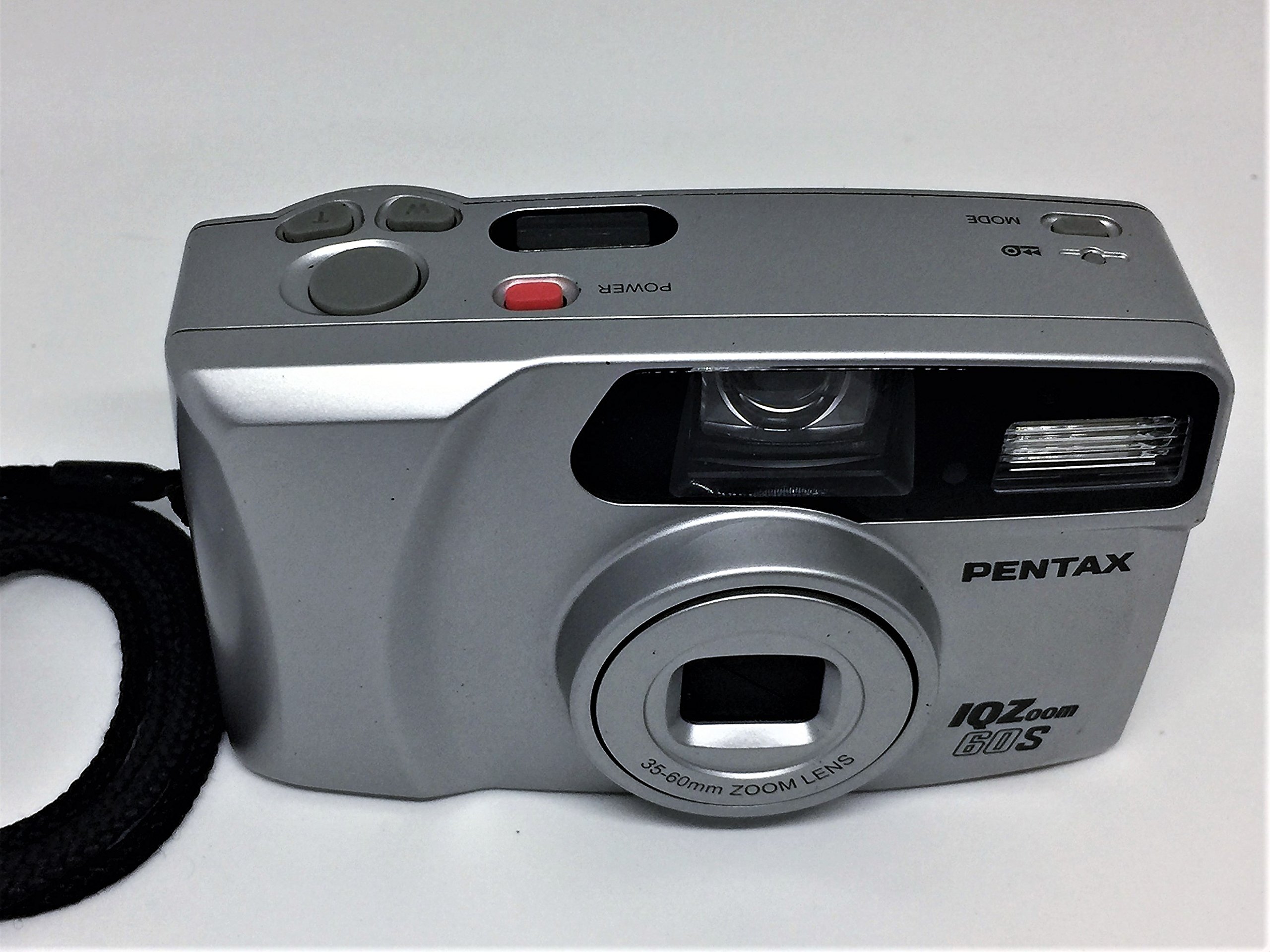 Ashani Optical Company Pentax IQZoom 60S 35mm Film Camera w/35-60mm Zoom Lens (Silver Color Version)