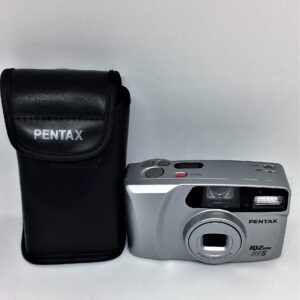 Ashani Optical Company Pentax IQZoom 60S 35mm Film Camera w/35-60mm Zoom Lens (Silver Color Version)