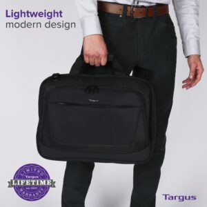 Targus CityLite Laptop Briefcase Shoulder Messenger Bag for 15.6-Inch Laptop, Black (TBT053US)