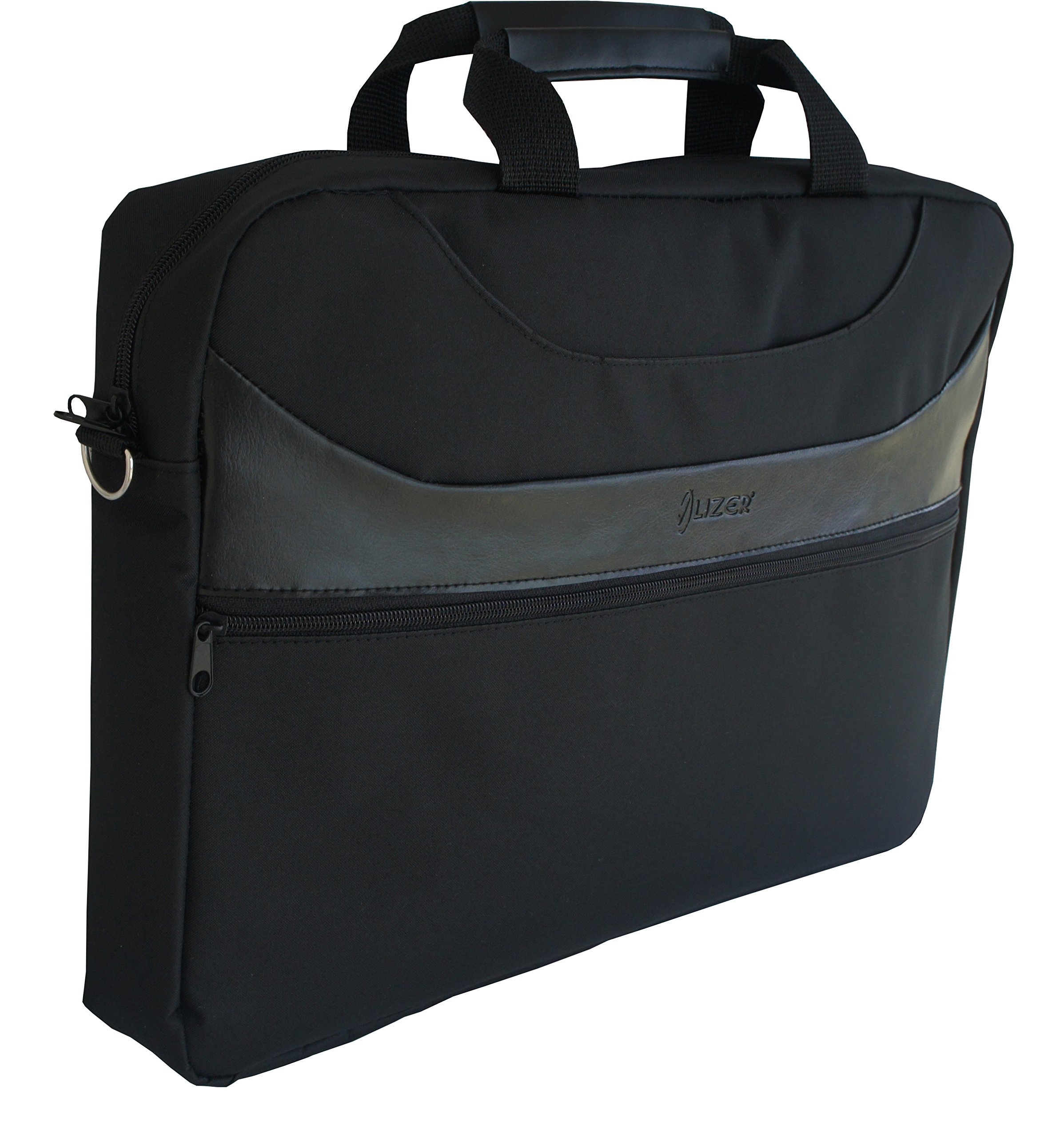 Lizer 15.6 Inch Laptop and Tablet Bag up to 16 Inch Waterproof Fabric Shoulder Bag Macbook