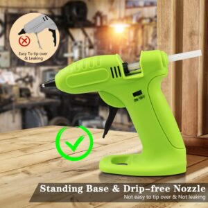 Cordless Hot Glue Gun, Glue Gun Cordless & Rechargeable, Cordless Gun Glue, USB Glue Gun with 30 Glue Gun Sticks & Battery Operated & Charger Glue Guns Kit for Crafts DIY Arts Home Repairs