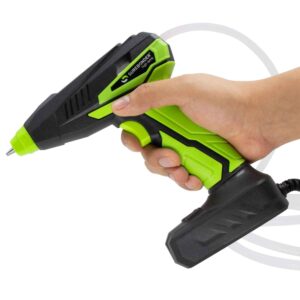 Surebonder MGG-35F Motorized Mini Hot Glue Gun, High Temperature, No Pumping Required, Hold Trigger for Continuous Flow, 35 Watts