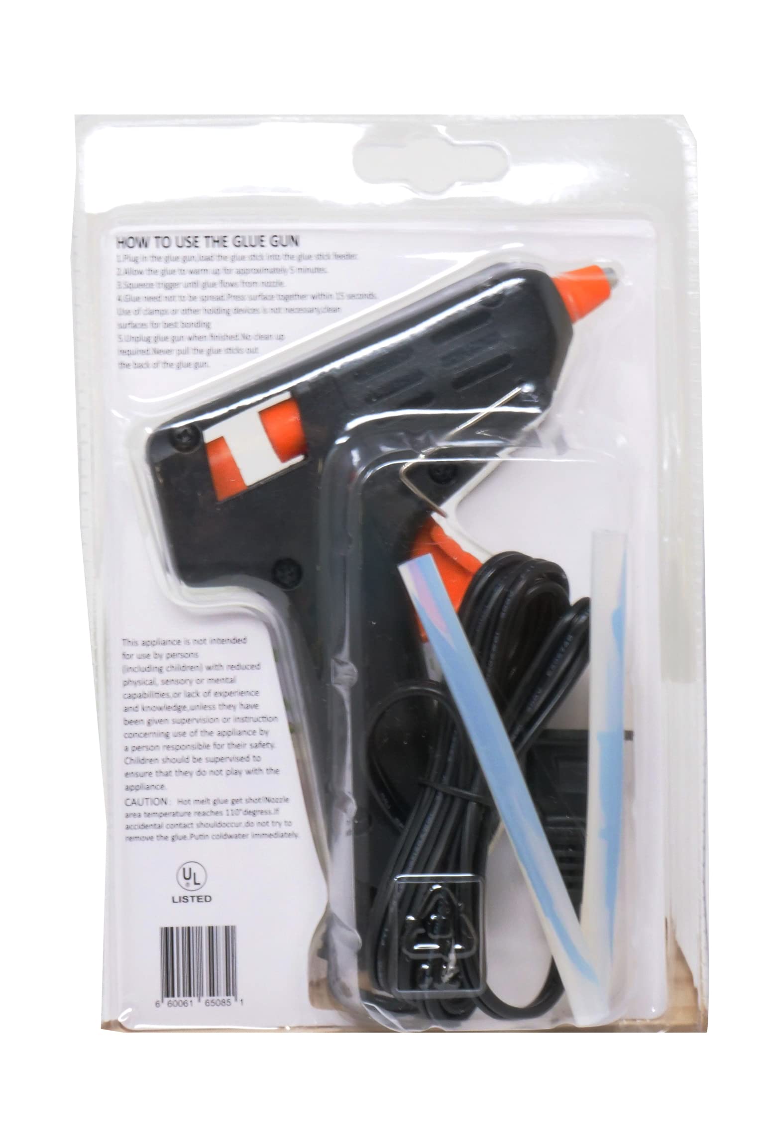 Hot Melt Mini Glue Gun (4 pack) for Arts & Crafts, (including 2 glue sicks each) Schools & Repairs, small glue gun for kids art DIY projects