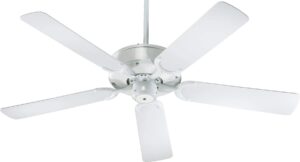 all- patio fan in quorum home collection style - 52 inches wide by 13.15 inches high-white finish