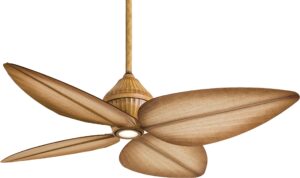 minka-aire f581-bg gauguin 52 inch outdoor ceiling fan in bahama beige finish