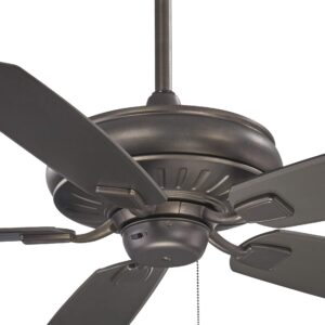 MINKA-AIRE F532-SI Sunseeker 60 Inch Outdoor Ceiling Fan Pull Chain in Smoked Iron Finish