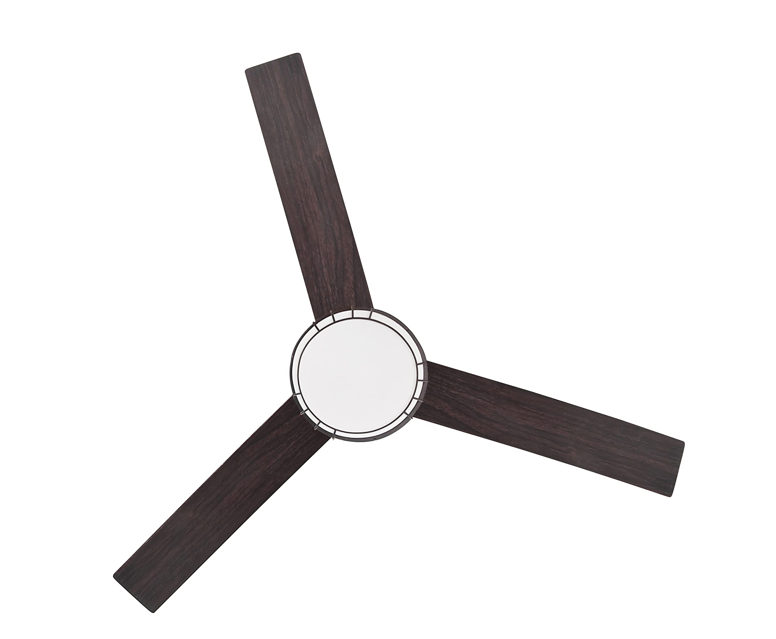 Design House 157347 Ajax Industrial Modern Indoor Ceiling Fan with LED Light Kit, 3-Blades, Reverse Airflow, Wall Control, 52-inch, Oil Rubbed Bronze