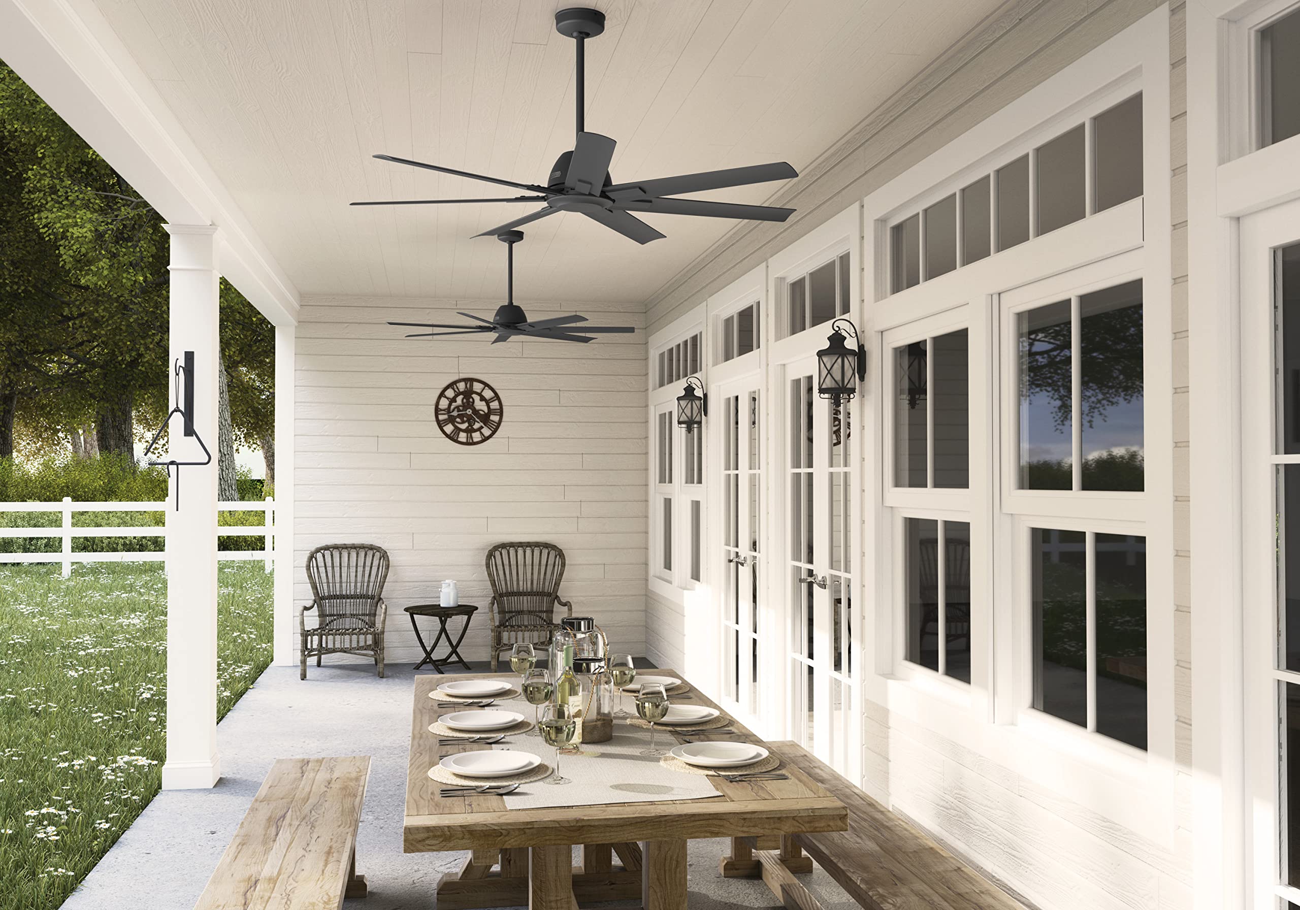 Hunter Fan Company 51590 Downtown Ceiling Fan, Matte Black, AAA