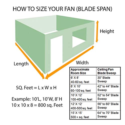 Modern Forms FR-W1806-56L-OB/DW Cervantes 56" Four Blade Indoor/Outdoor Smart Fan with 6-Speed DC Motor and LED Light in Oil Rubbed Bronze Works with Nest, Ecobee, Google Home and iOS/Android App,