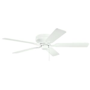 kichler 330021mwh basics pro legacy patio 52'' ceiling fan, matte white
