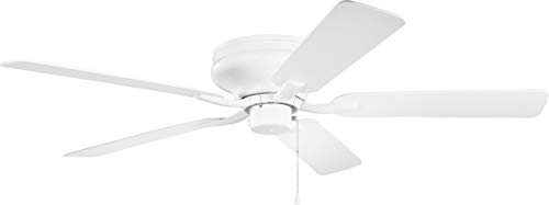 Kichler 330021MWH Basics Pro Legacy Patio 52'' Ceiling Fan, Matte White