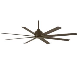 minka aire xtreme h2o 65 in. indoor/outdoor oil rubbed bronze ceiling fan with remote control