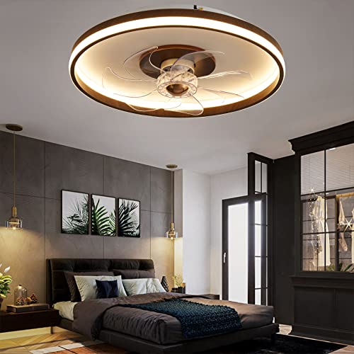 SEYFI Ceiling Fan with Lights,64W,Remote Control Temperatures,6 Gear Wind Speed Fan Lights,Ceiling Lights with Fan/a