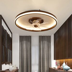 seyfi ceiling fan with lights,64w,remote control temperatures,6 gear wind speed fan lights,ceiling lights with fan/a