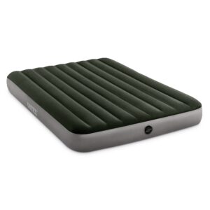 intex 64109e dura-beam standard prestige air mattress: fiber-tech – queen size – 10in bed height – 600lb weight capacity – pump sold separately