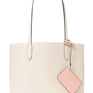 Kate Spade Ava Reversible Leather Tote (Parchment)