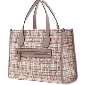 GUESS Silvana 2 Compartment Tote Ash Rose One Size