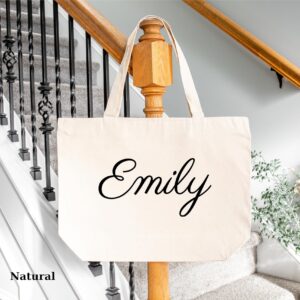 Bachelorette Tote Bag, Custom Tote Bag, Personalized Tote Bags, Customized Name Tote, Childrens Name Bag, Bridesmaid Totes, Christmas Gift