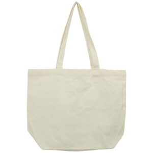 LLYLIU Customizable Canvas Tote Bag with Personalized Logo - 15in x 16in