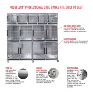 ProSelect Small Modular Kennel Cage, Graphite