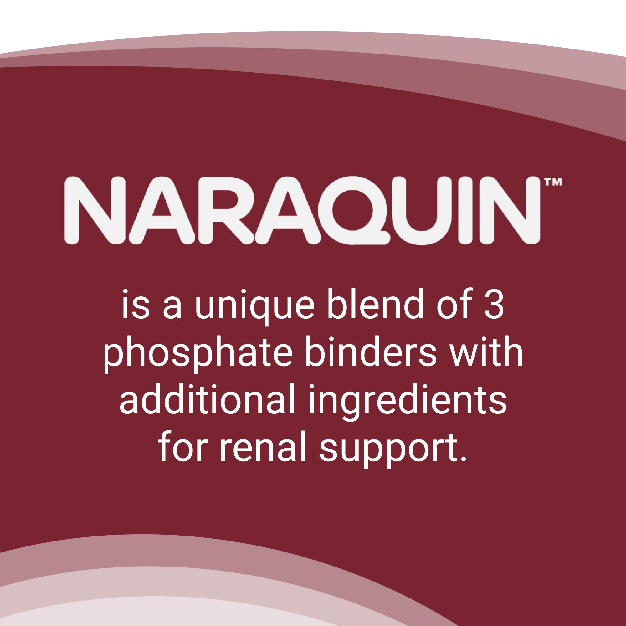 Nutramax Laboratories NARAQUIN™ Dietary Phosphate Binder + Renal Support Supplement for Cats & Dogs, 60 Count