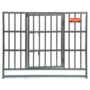 Proselect Replacement Door Frames - Durable Steel Door Frames Modular Kennel Cages - Medium, Silver