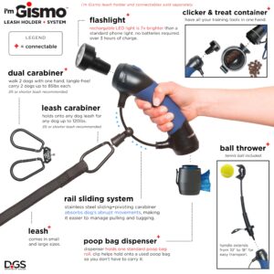 Dog Gone Smart I'm Gismo - Connectable Dual Leash Holder/Carabiner