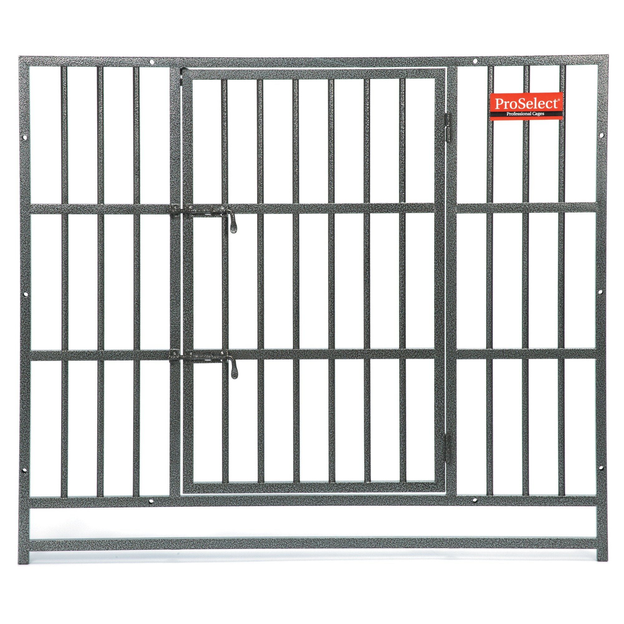 Proselect Replacement Door Frames - Durable Steel Door Frames Modular Kennel Cages - Large, Silver