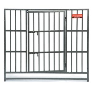 Proselect Replacement Door Frames - Durable Steel Door Frames Modular Kennel Cages - Large, Silver