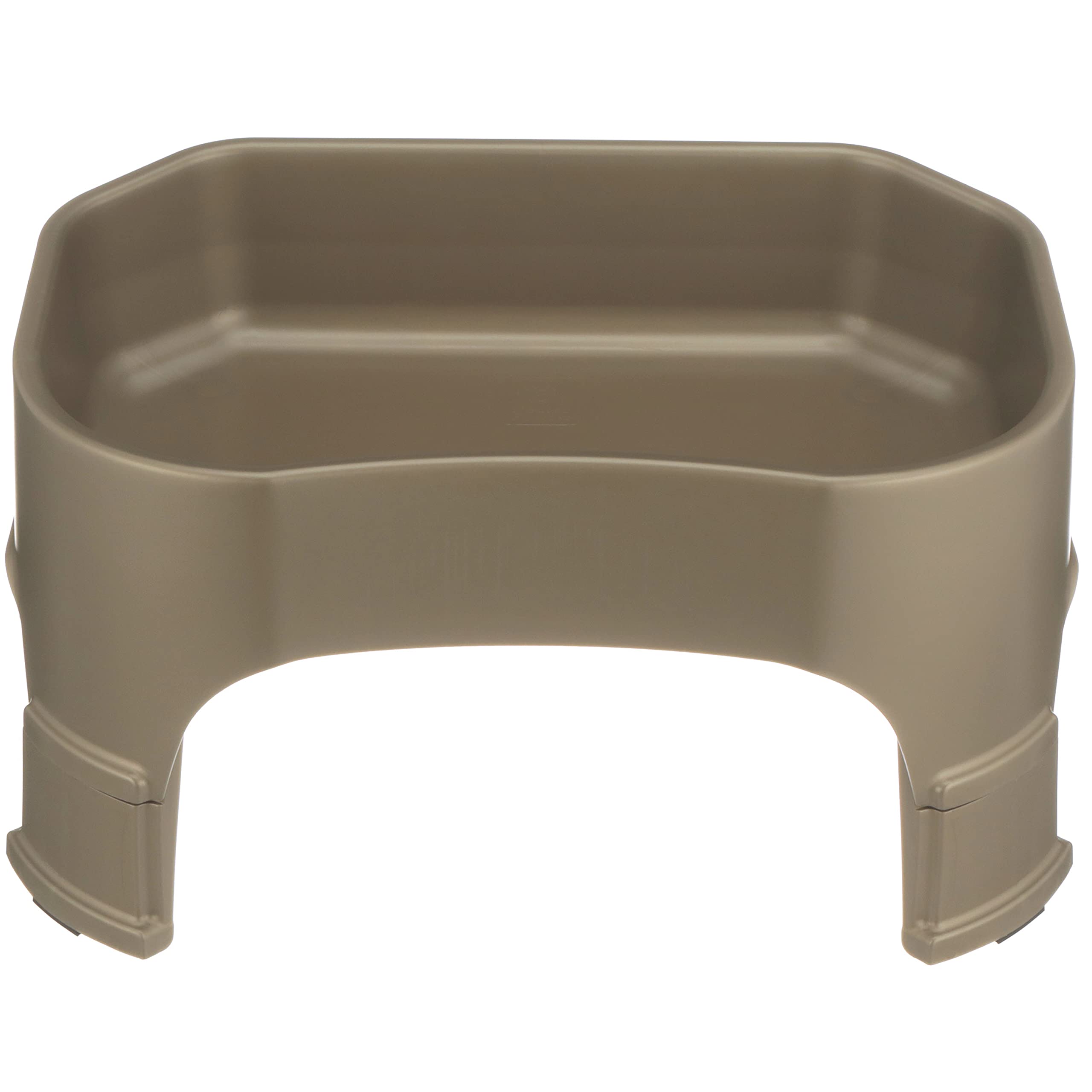 Neater Pet Brands Giant Bowl with Leg Extensions Huge Jumbo Trough Style Dog Pet Water Dish (2.25 Gallons, Champagne)