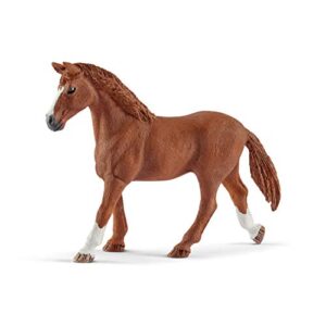 Schleich Horse Club, Horse Toys for Girls and Boys, Hannah's Guest Horses Horse Set with Ruby the Dog and Horse Toys, 20 pieces, Ages 5+