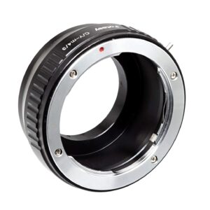 Fotasy Contax/Yashica CY Lens to M43 Adapter, CY to MFT Adapter, Compatible with Panasonic G9 GH5 II GM5 GX7 GX8 GX9 GX850 G90 G91 G95 G100 Olympus E-M1 E-M5 E-M10 I II III E-PM2 E-PM1 Pen-F E-M1X