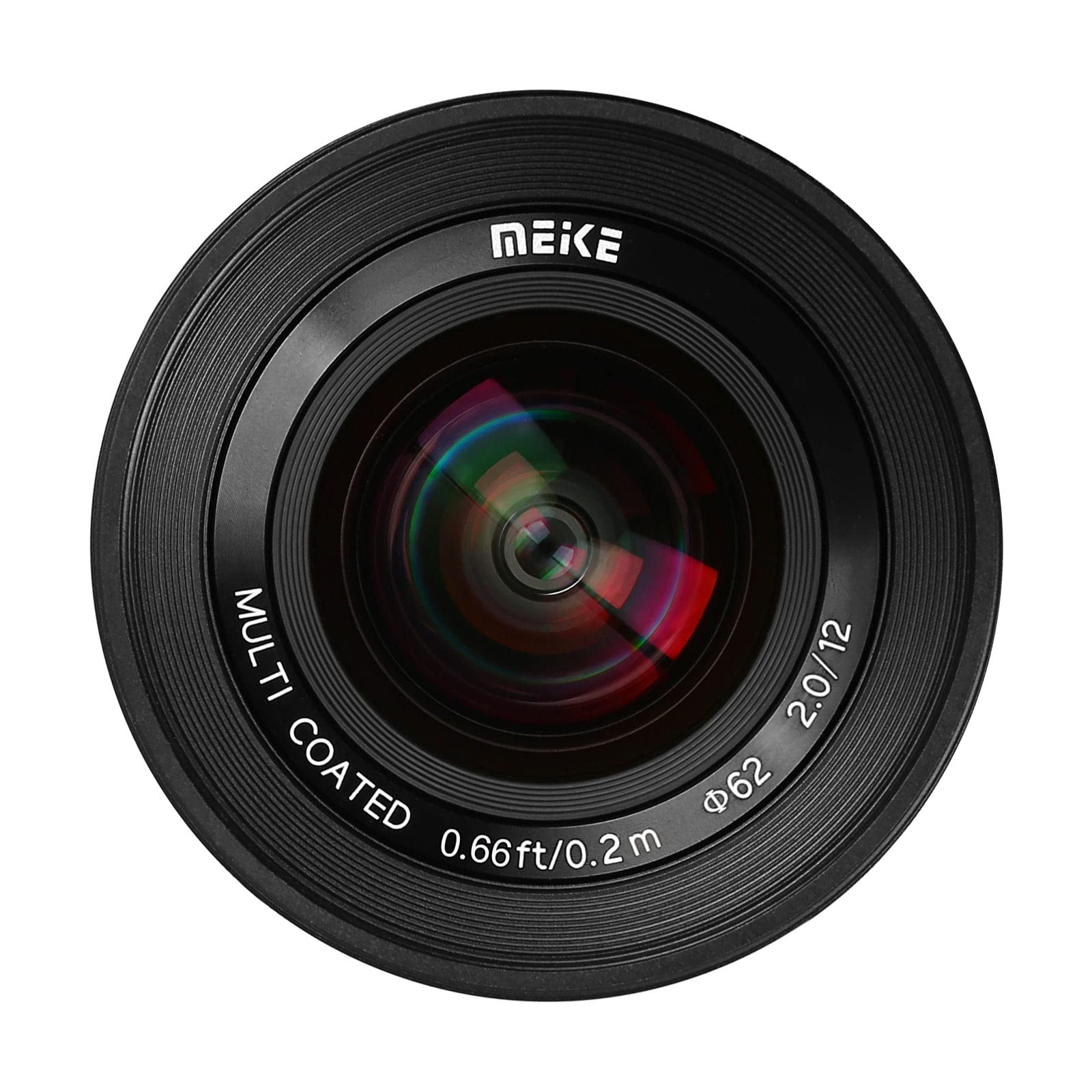 Meike 12mm f2.0 Ultra Wide Angle Manual Focus Lens Compatible with Fujifilm X Mount APS-C Mirrorless Cameras X-T1 X-T2 X-T3 X-T4 X-T5 X-T10 X-T20 X-T100 X-T200 XPro1