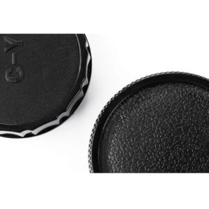 Body Cap and Lens Rear Cap Cover Replacement Set for CONTAX Yashica C/Y Mount Lens&Cameras,2 Sets