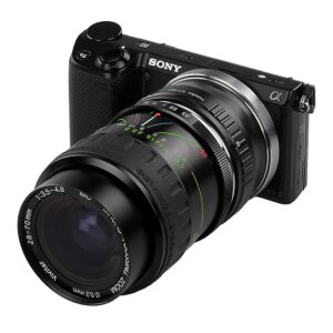 Fotodiox Lens Mount Adapter Compatible with Contax/Yashica Lenses to Sony E-Mount Cameras