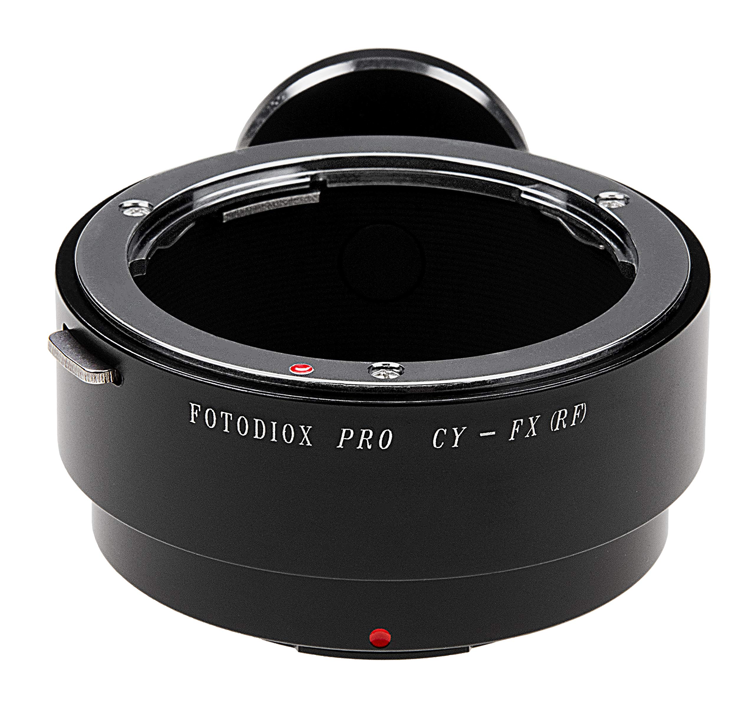 Fotodiox Pro Lens Mount Adapter, Contax/Yashica (C/Y or CY) Lens to Fujifilm X Camera Body, for Fujifilm X-Pro1, X-E1, X-Mount Mirrorless Cameras